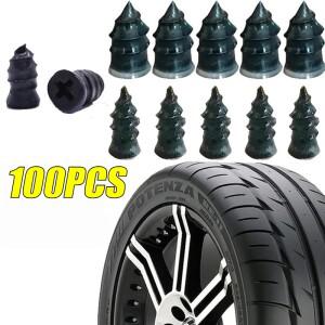 타이어 패치 스파이크 자동차 전기 진공 바이크 오토바이 고무 스터드 수리 도구 메탈 손톱