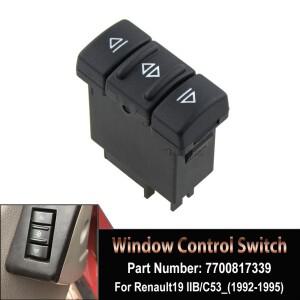 자동차 7700817339 Renault 호환 19 II Cabriolet Chamade Kasten 용 마스터 드라이버 사이드 파워 전기 창