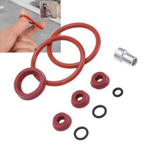 커피 머신 O 링 씰 내열성 내마모성 누출 방지 긴 수명 실리콘 가스켓 교체품 (유라용)