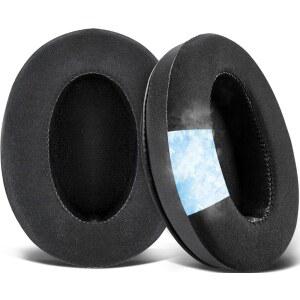 [미국배송] 오디오 테크니카 ATH M50X /M40X HYPERX 클라우드 /알파 스틸시리즈 아크티스 소니 MDR-1ABT /1RBT /1RNC /7506용 이어패드 터틀 비치 스텔스 420X /600 - 블랙