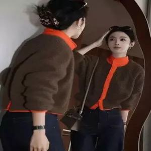 모피 솨솨 시크하고 코트 여성용 봄 BE1