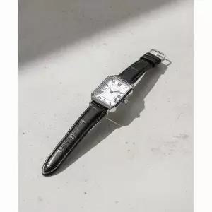 로이드 어썸스퀘어 클래식 여성 가죽 시계 사각 손목시계 LL2G20410X