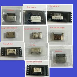 [호환품]PS3 슬림 3K 4K PS4 프로 PS5 Xbox One 시리즈 X S 호스트 인터페이스 커넥터 잭용 HDMI 호환 포트