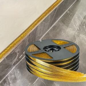 [호환품]1pc 자체 접착식 세라믹 타일 갭 테이프 주방 욕실 방수 곰팡이 방지 스티커 아름다운 이음새 반짝