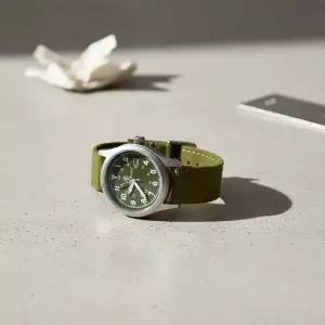 로스코 스미스앤웨슨 4314 밀리터리 워치 세트 군용 손목시계 올리브