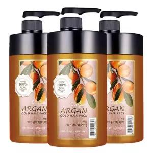 과일나라 아르간 골드 헤어팩 1000ml 3개 손상모 케어