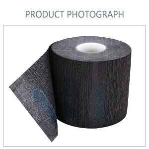 1개입 이발사 목 종이 일회용 머플러 헤어 커팅 칼라 커버 조절 가능 신축성 있는 넥 밴드