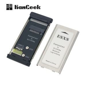 [호환품]햄긱 PCIE 익스프레스카드 to M.2 NVMe SSD 어댑터 카드 2230 X201 T40 노트북 확장 USB2.0 DIY