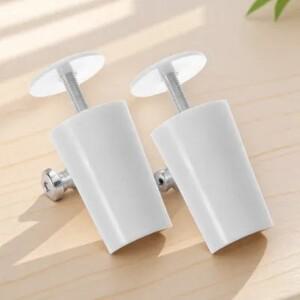 2Pcs 롤러 셔터 버퍼 스토퍼 홈 오피스 수리 부품 플라스틱 알루미늄 창 블라인드 교체