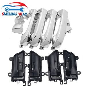 [호환품]외부  내부 도어 핸들 전면 후면 양방향 현대 호환 베라크루즈 3.8L V6 2007 2012 4 8