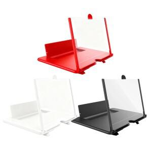[호환품]휴대폰 핸드폰 화면 확대기 접이식 3D HD 프로젝터 스크린 비디오 시청 풀아웃형 편한 거치대