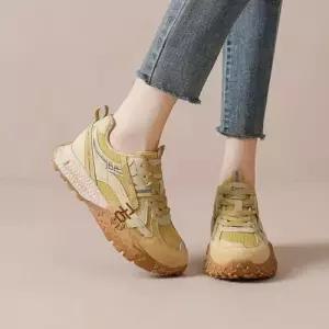 여성용 메쉬 러닝화 가죽 봄가을 런닝화 2.돼지 BE3