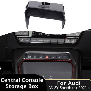 [호환품]아우디 호환 A3 8Y + 스포트백 세단 LHD 차량용 센터 콘솔 수납함 정리함 트레이 자동차 내부 액세