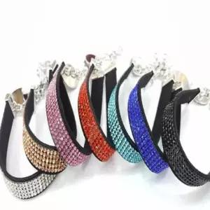 [반려] 목걸이 비즈 반려견 스톤 1P 강아지 S 목줄 캐주얼