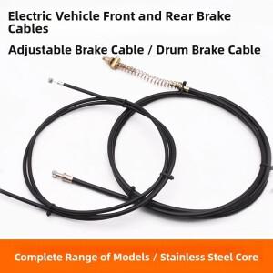 [호환품]전기 마차 차량용 두꺼운 브레이크 케이블 전후방 라인 삼륜차 용 와이드 풀링 드럼 B...