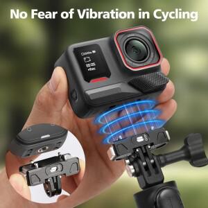 [호환품]인스타360 X5 X4 에어 에이스/에이스 프로 2용 퀵 릴리즈 마운트 마그네틱 카메라 락 삼각대 메탈