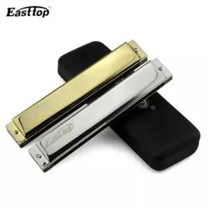 EASTTOP 하모니카 Easttop 24 홀 트레몰로 CDEFGAB 하프 세트 키 Armonica Professional Woodwind 음악 악