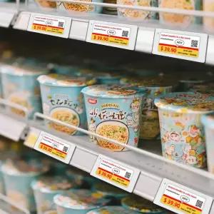 지문인식기 공장 블루투스 BLE 50 전자잉크 디지털 가격표 스마트 전자 선반 라벨 전자종이 ESL