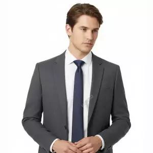 엔지니어드 가먼츠 Neck Tie Indigo Cotton Chambray (25S1H006-QT245-SD051) (샴브레이 넥