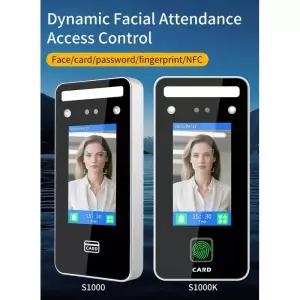 지문인식기 AI 생체 인식 지문 얼굴 출석 액세스 제어 용 43인치 회전식 카드 리더기
