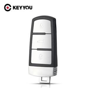 [호환품]KEYYOU  폭스바겐 호환 VW 파사트 CC B6 B7 3C R36 마오고탄 B5 스마트 호환 키 카드 3버튼 리모컨