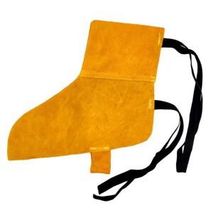 단열 소가죽 용접 부츠 안전 내화 보호 발 화상 방지 신발 커버