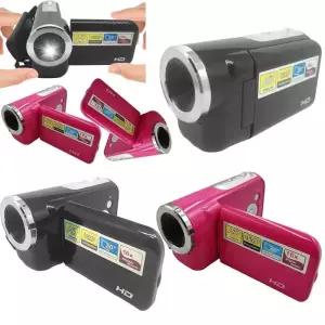 레트로캠코더 빈티지 카메라 비디오 16MP 720P 디지털 20 인치 회전식 스크린 캠코더 16X 줌 HD 레코더 DV