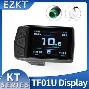KT TF01U Ebike 디스플레이 전기 자전거 변환 USB 인터페이스 방수 및 일반 플러그 컨트롤러용 24V 36V 48V