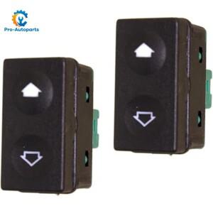 2PCS 61318365300 전면 파워 윈도우 스위치 4핀 BMW 호환 E36 318i 325i M3 Z3 1992-2002용