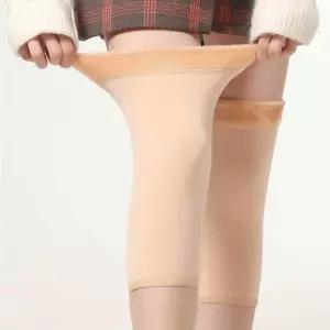 남자 겨울 무릎 융털 안감 방한 보호대 여자 스포츠 OcS6+6IID