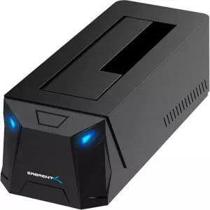 SABRENT USB-C 하드 드라이브 도킹 스테이션 2.5인치/3.5인치 SATA SSD 및 HDD 툴 프리 10Gbps 핫 스왑