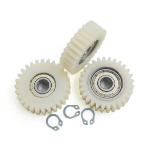 28T 38mm 전기 자전거 기어 608 베어링 샤프트 구멍 두께 11.2mm 바이크 오토바이 톱니 바퀴 부품