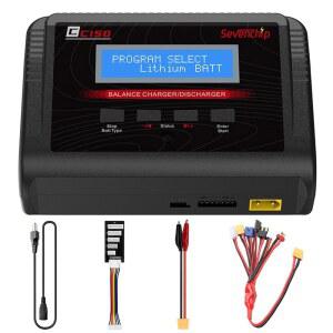 LiPo 배터리 충전기, 1-6S LiPo / LiHV / Li-ion / Life, NiMH NiCd (1-15S) Pb용 150W 10A AC / DC RC 밸런스 충전기, RC 카, 드론, 비행기, 헬리콥터용 고속 충전