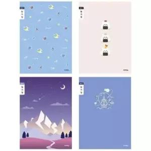 [문구] 초등학생 일기장 남아용 좁은칸 노트 세트 36 1세트 10개입