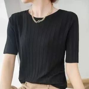 [의류] 터틀넥 베이직 기본핏 여성니트 정장 티셔츠 신상 봄