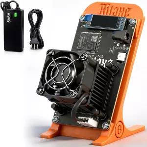 오픈 소스 Bitaxe Gamma 601 비트코인 채굴기 - 1-1.2TH/s BM1370 ASIC 단독 2.4G WiFi가 탑재된 가정용