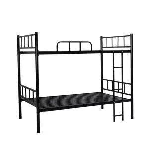 철제이층침대 싱글 도미토리 침대 기숙사 벙커형 프레임 이층 벙커 조립식
