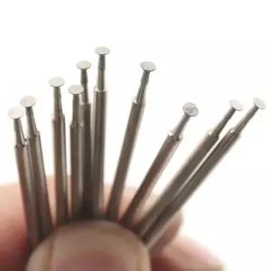 추지석 드릴 연마석 10개입 235mm 샹크 다이아몬드 그라인딩 버 비트 세트 네일 헤드 1-8mm 유리 돌 금속