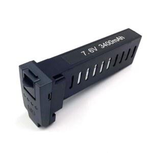 ZLL Beast SG906 PRO, PRO2, SG906 MAX, MAX1(소형 배터리 박스), 신린 X193, CSJ X7 PRO, PRO2, PRO3 RC 드론 쿼드콥터용 TSPFJX 7.6V 3400mAh Li-po 배터리