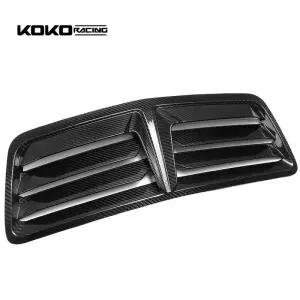 본넷덕트 포드 머스탱 S650 GT 다크 호스 2024 엔진 후드 공기 배출구 벤트 프레임 보닛 교체 건식 탄소 섬