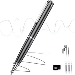 72GB 디지털 음성 녹음기 25시간 배터리 수명의 오디오 재생 및 활성화 녹음 장치 강의/회의/인터뷰를 위한