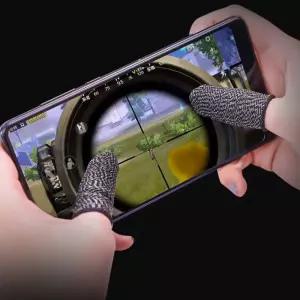 잔솔 게이밍 골무 모바일게임 엄지장갑 터치 스마트폰 CwR7+7YwQ