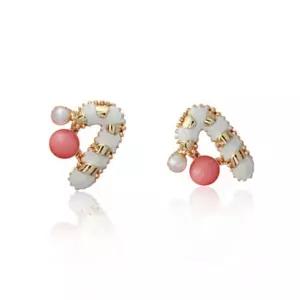 크리스마스 스와로브스키 크리스탈 제작 은침 귀걸이 pAZ4+1VrR