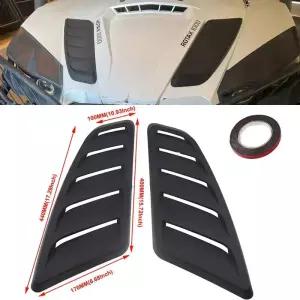 본넷덕트 ABS 차량용 공기 흡입 특종 보닛 후드 벤트 프론트 포드 머스탱 2015-2017 패널 트림 2개