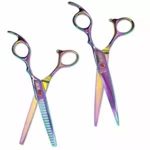 [반려] 애견 일자 미용가위 강아지털관리 애견숱가위 반려견가위