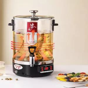 유리 전기 약탕기 약재 대용량 업소용 차탕기 여과기