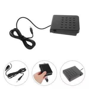 서스테인페달 키보드용 서스테인 페달 피아노 풋 교체용 ABS 금속 전자 35mm 잭 미디