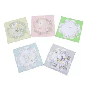 예쁜 손수건 단체 선물 용 10매 남성 여성 택1