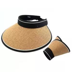 돌돌이모자 고급스런 G라탄 UV 돌돌이 썬캡 휴대용모자 멀티사용