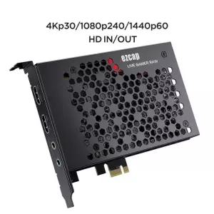 캡쳐보드 Ezcap324B 게이머 원시 PCIE 4K 비디오 게임 캡처 카드 레코드 스트림 캠코더용
